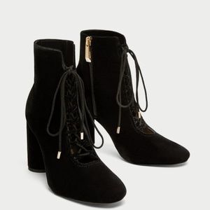 Zara Lace Up Boots